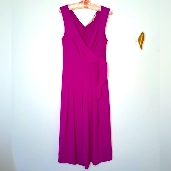 Rachel Rachel Roy, Size: 2, Purple/Pink in Colour, Faux Front Wrap. - Picture 1 of 14